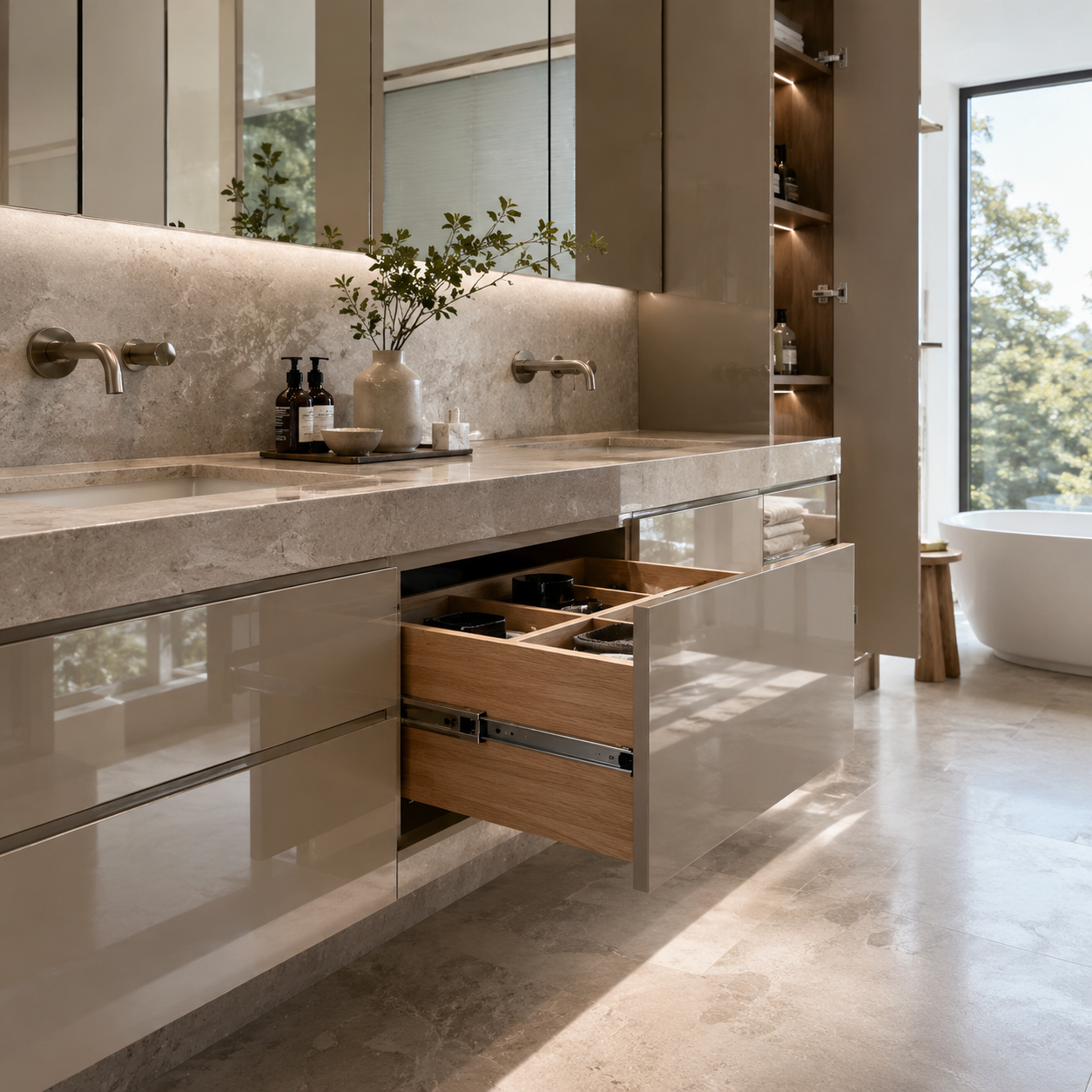 Diamond Gloss Finished Vanity: A Design and Quotation Checklist