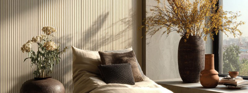 Modern Fluted Slatted Wall Panels
