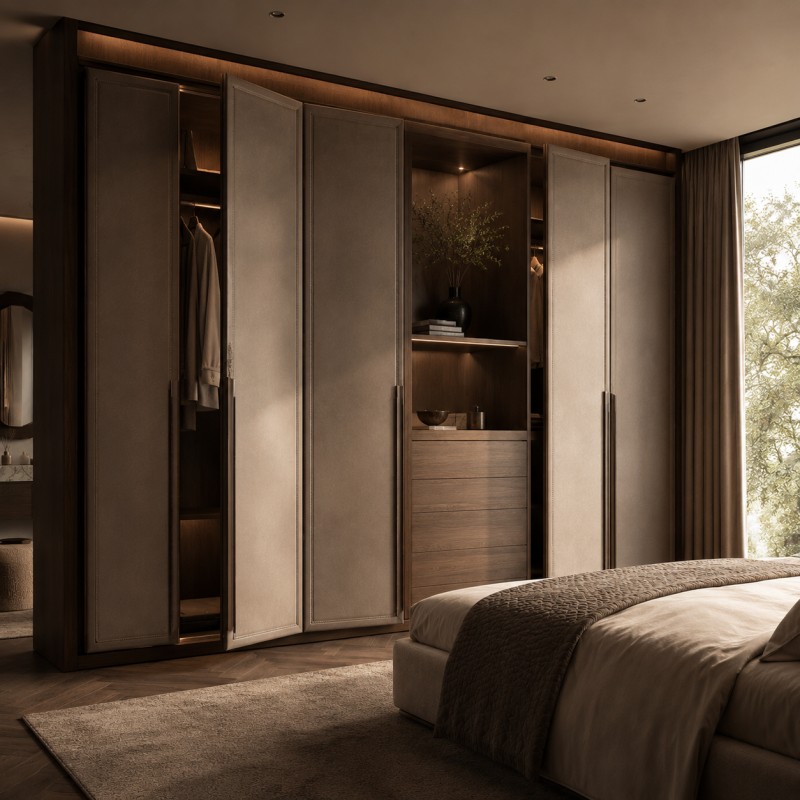 Luxury Leather Closet