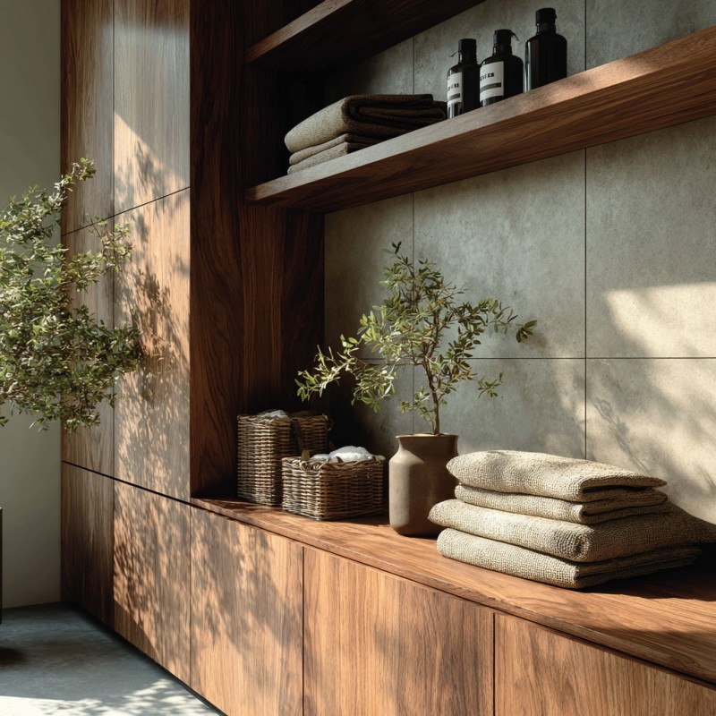 Modular All-Aluminum Bathroom Storage System
